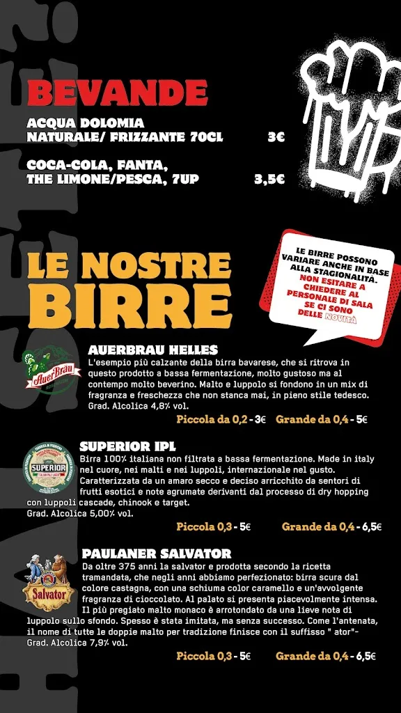 Menu_AMA Burger • Buns & Burger by al Bacaro •_Motta di Livenza_image_3