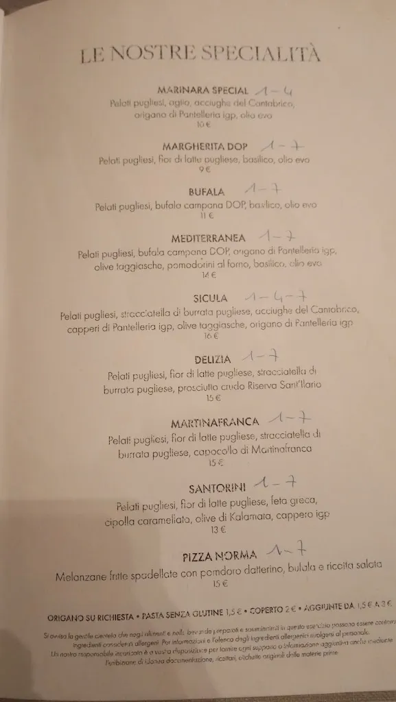 Menu_Osteria della Pizza_Motta di Livenza_image_1