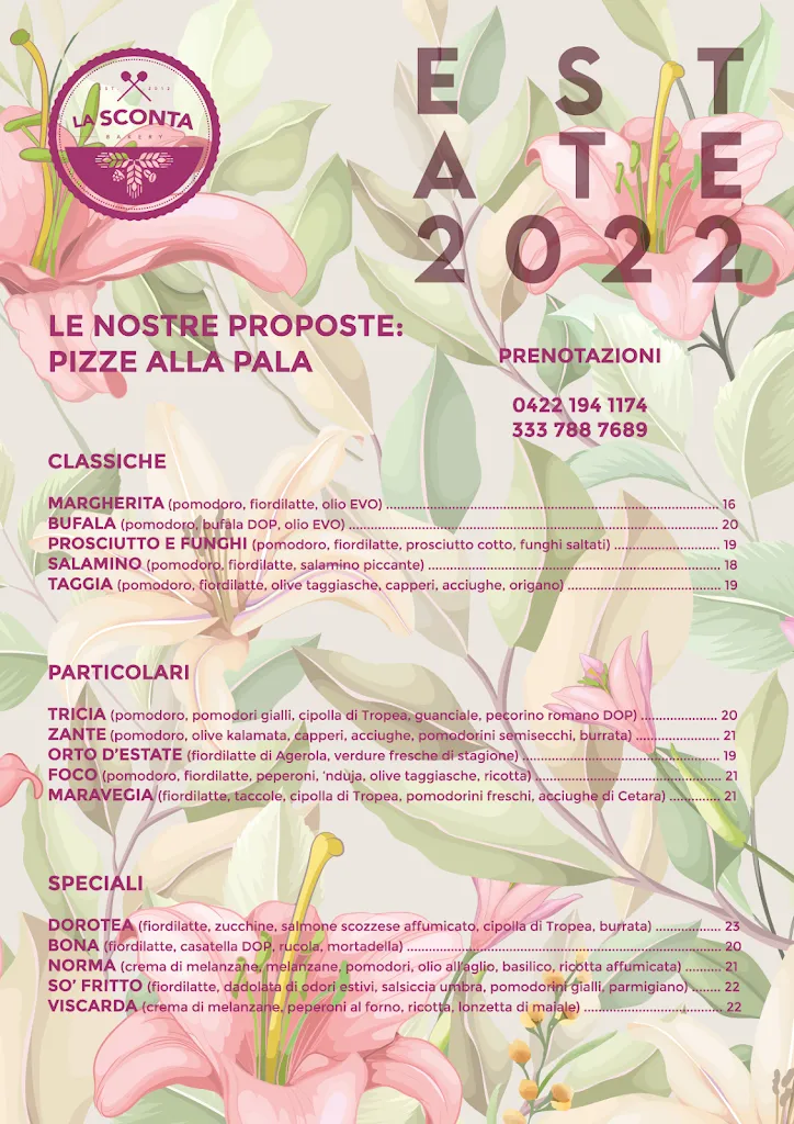 Menu_La Sconta Bakery_Motta di Livenza_image_1