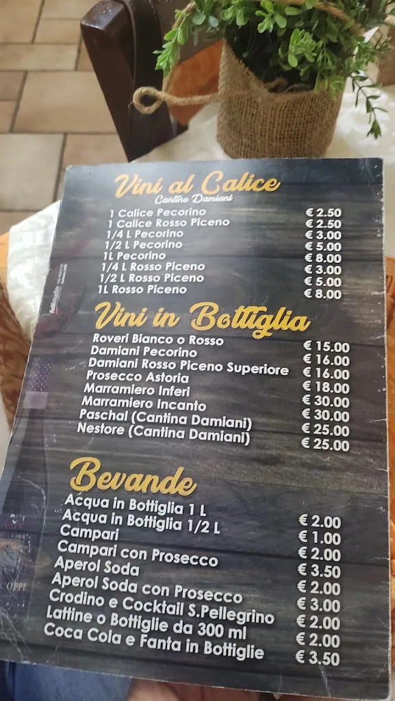 Menu_IL GIRASOLE 2.O RISTORANTE/BISTECCHERIA/PIZZERIA CELANO_Celano_image_1