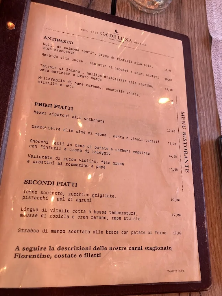 Menu_Cà De Luna Ristorante & Lounge_Montebelluna_image_2