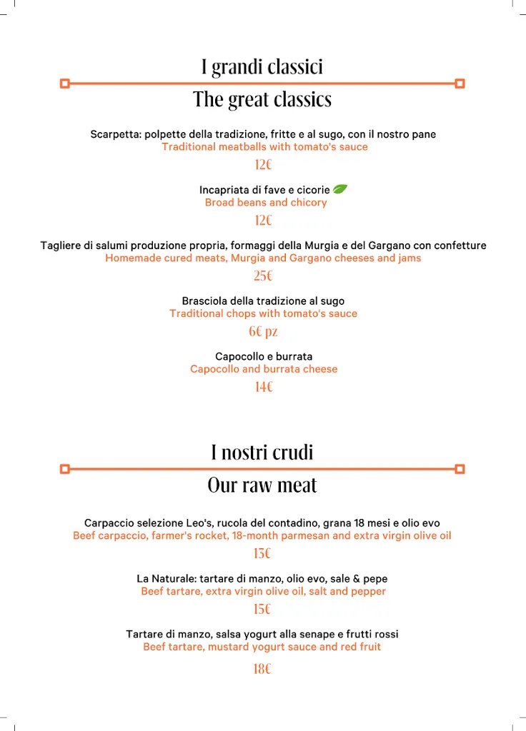 Menu_Leo's Braci d'Autore_Polignano a Mare_immagine_3