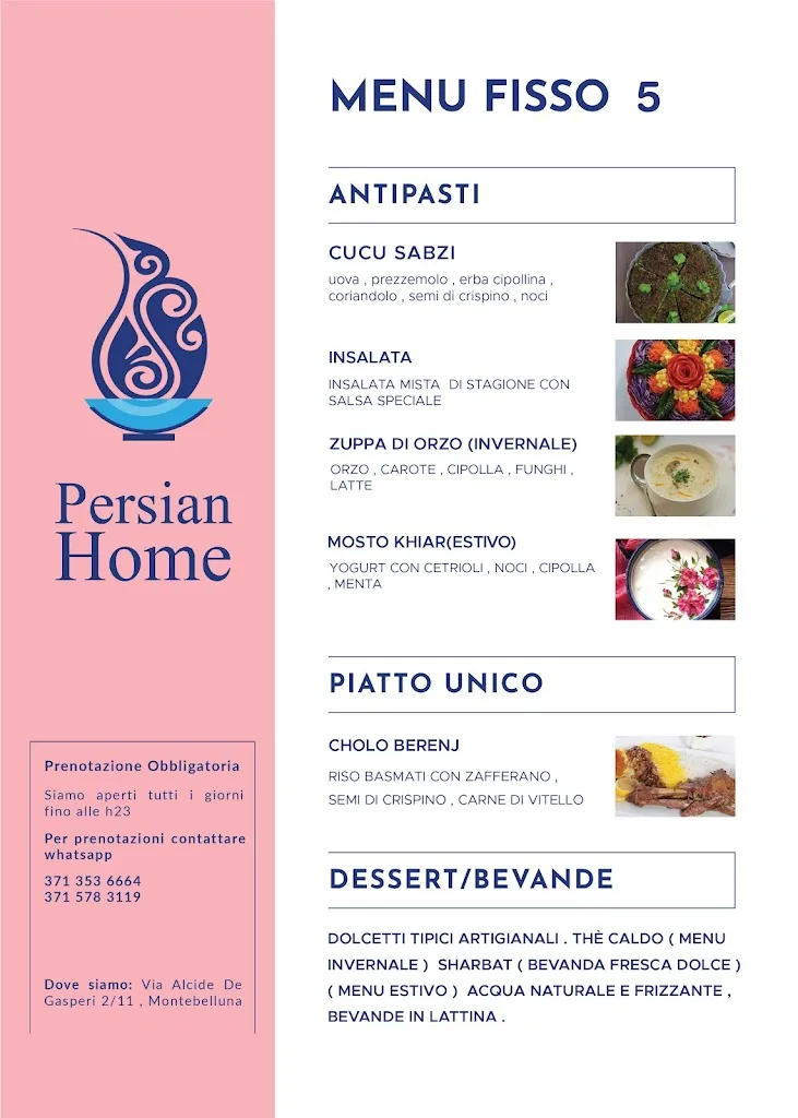 Menu_Ristorante PERSIAN HOME_Montebelluna_image_2