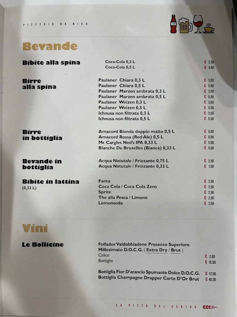 Menu_Pizzeria Ristorante da Niko_Montebelluna_image_3