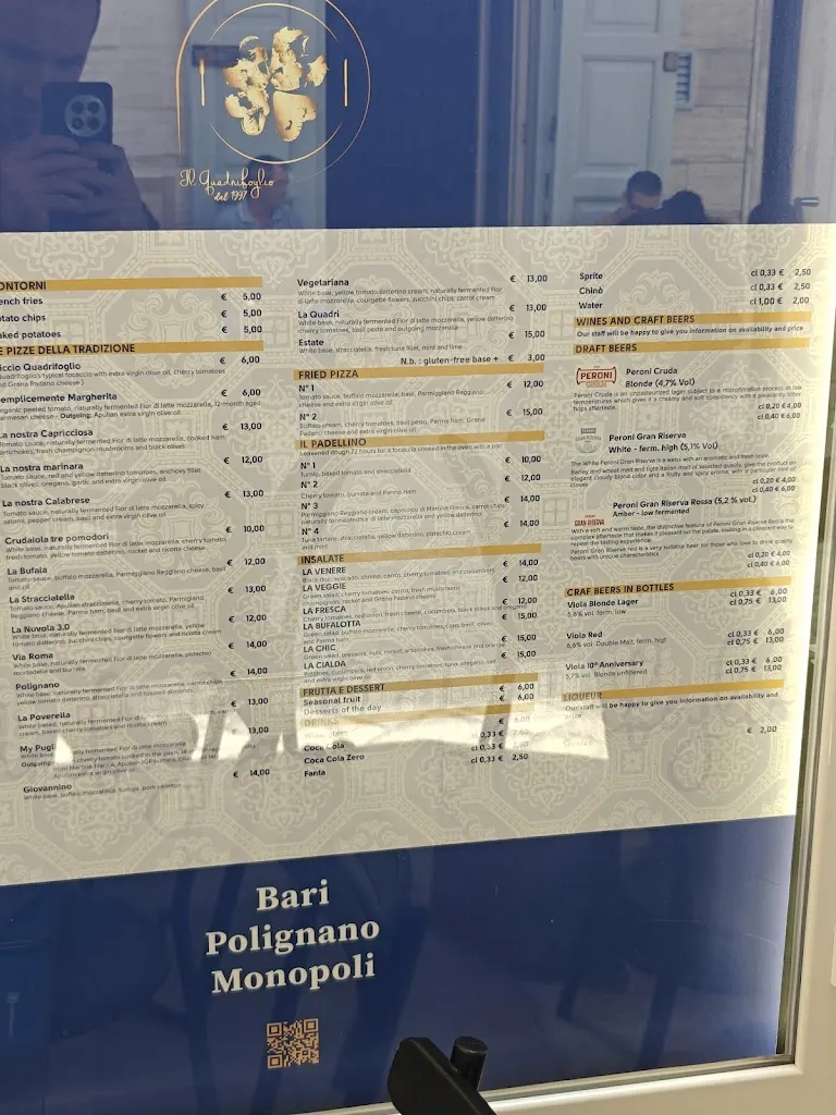 Menu_Il Quadrifoglio - Polignano a Mare_Polignano a Mare_image_1