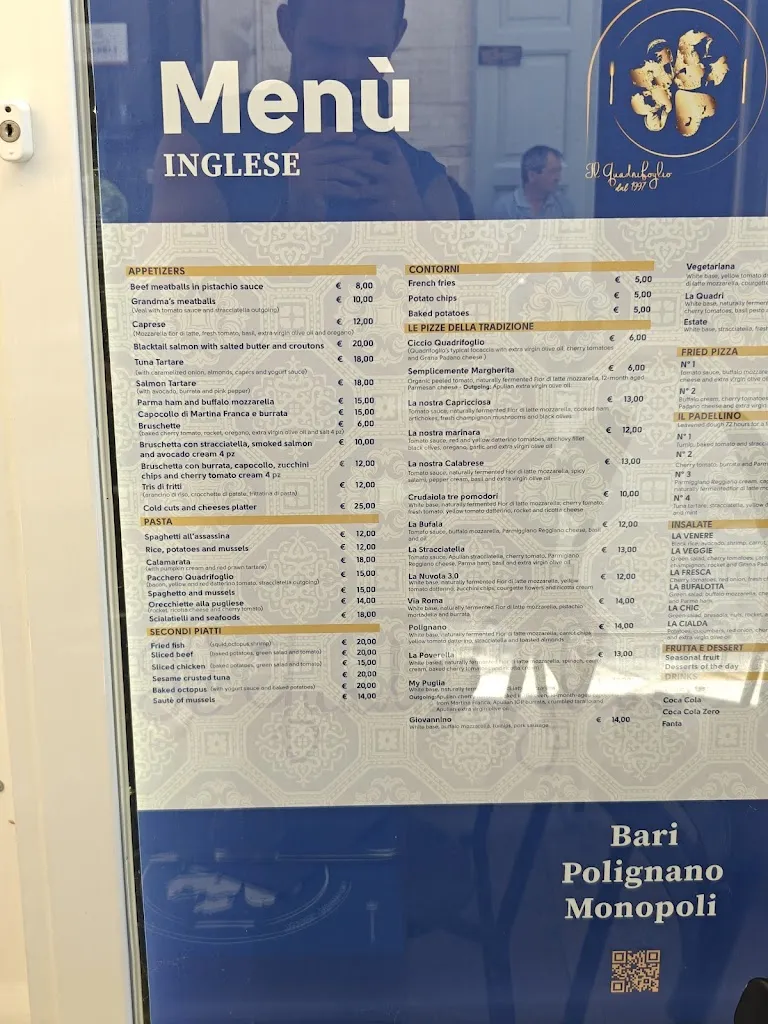Menu_Il Quadrifoglio - Polignano a Mare_Polignano a Mare_image_2
