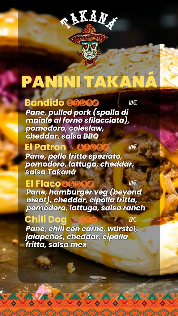 Menu_Ristorante Takaná - Food Truck_Montebelluna_image_4