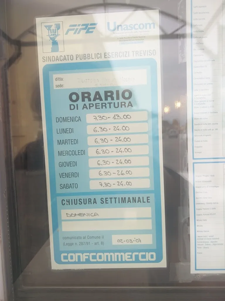 Menu_Bar Trattoria Al Molino_Montebelluna_image_4