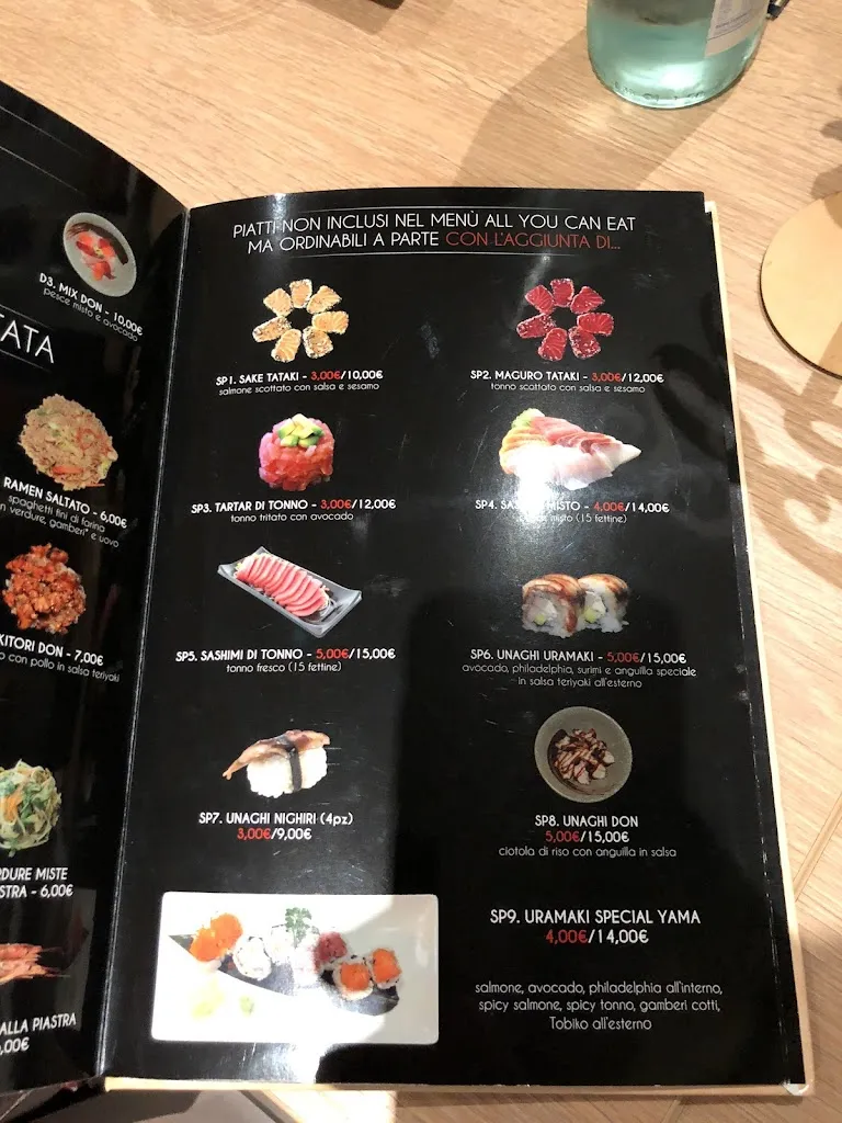 Menü_Ristorante Giapponese Yama_Montebelluna_Bild_4