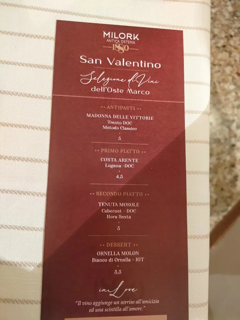 Menu_Antica Osteria Milork_Nervesa della Battaglia_image_2