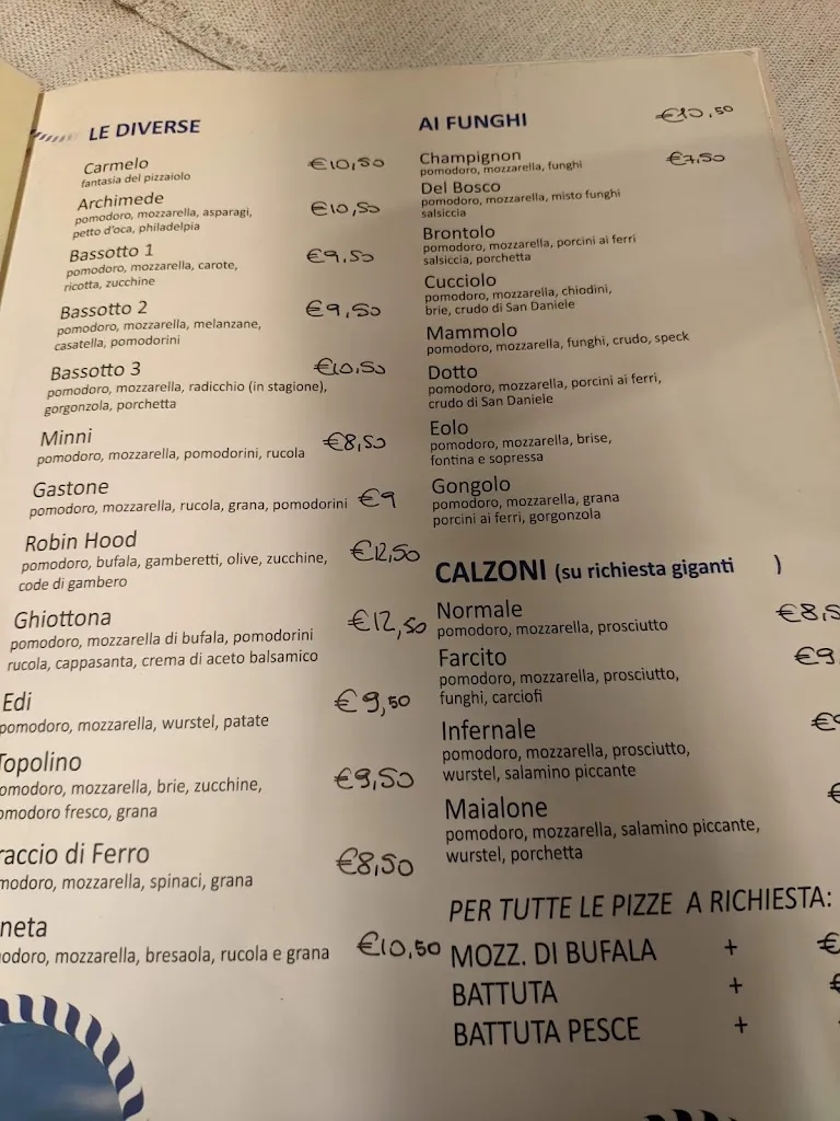 Menu_Frank Baracca | Pizzeria e Ristorante di pesce_Nervesa della Battaglia_image_2