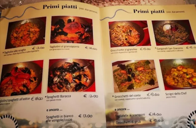 Menu_Frank Baracca | Pizzeria e Ristorante di pesce_Nervesa della Battaglia_image_3