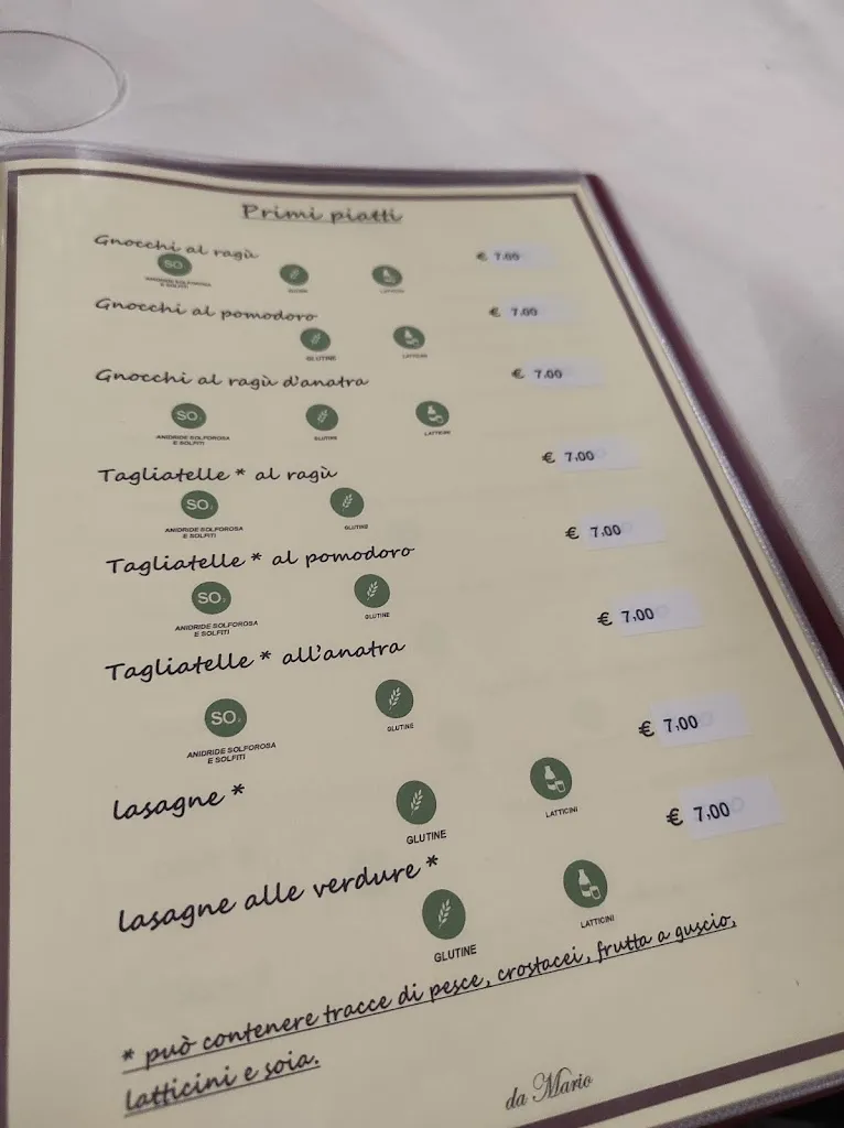 Menu_Bar Trattoria Da Mario - Strada Panoramica_Nervesa della Battaglia_image_3