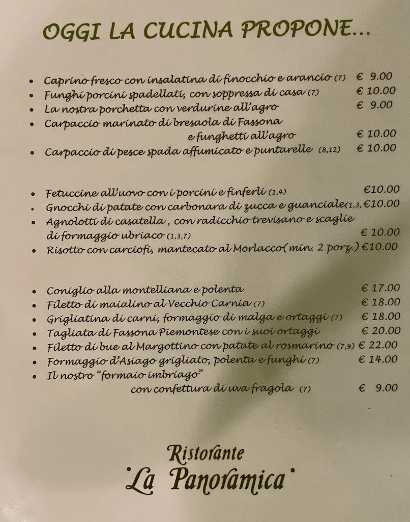 Menu_Ristorante La Panoramica_Nervesa della Battaglia_image_1