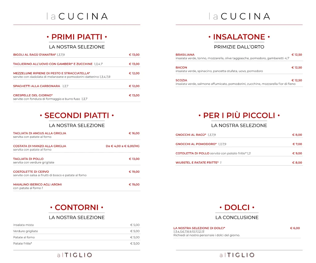 Menu_Pizzeria Ristorante Al Tiglio _Nervesa della Battaglia_immagine_2