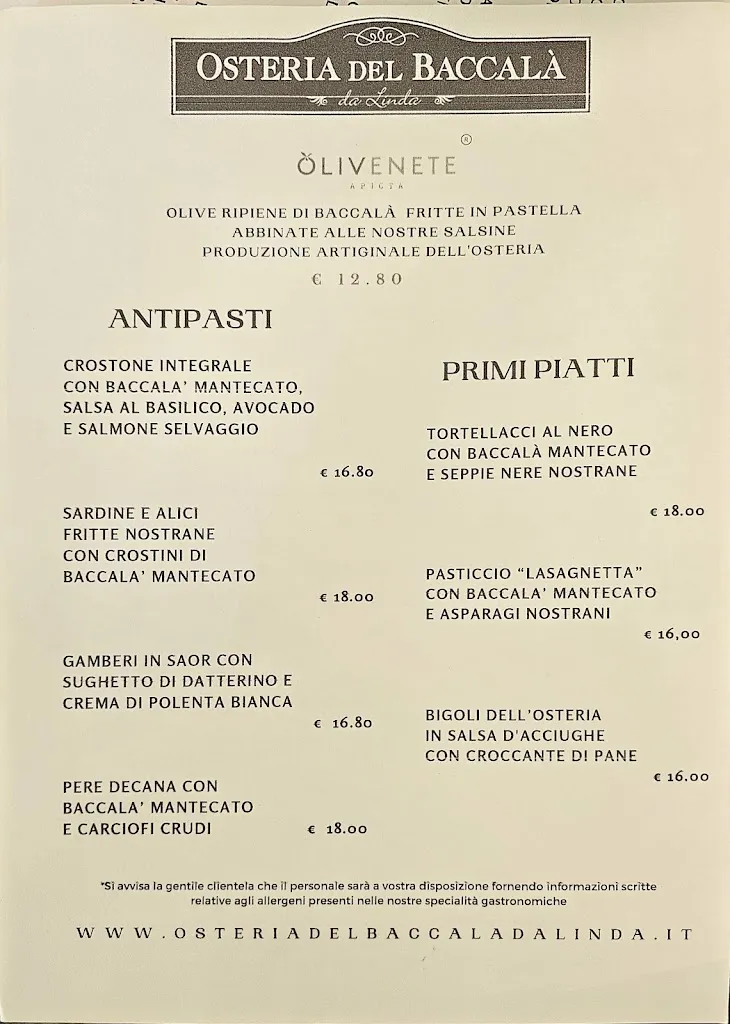 Menu_Osteria del Baccalà Da Linda_Oltre Brenta_image_1