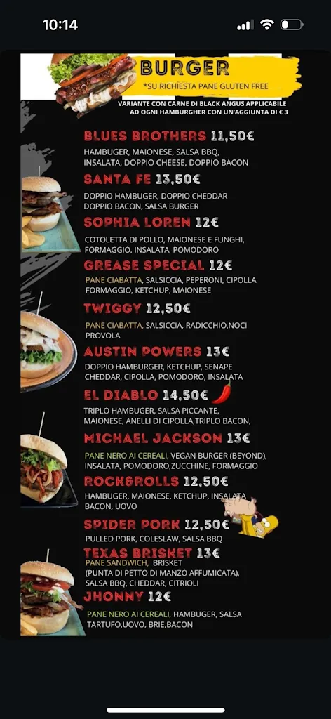 Menu_LEGENDS | Hamburgeria bar fast food_Orgiano_image_1
