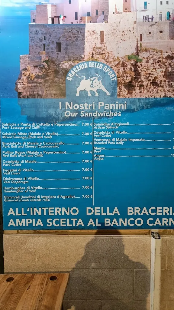 Menu_Braceria dello Sport_Polignano a Mare_image_1