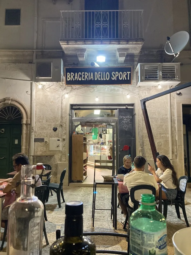 Braceria dello Sport restaurant in Polignano a Mare