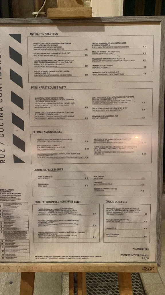 Menu_Ruz • Cucina Confidenziale_Polignano a Mare_image_2