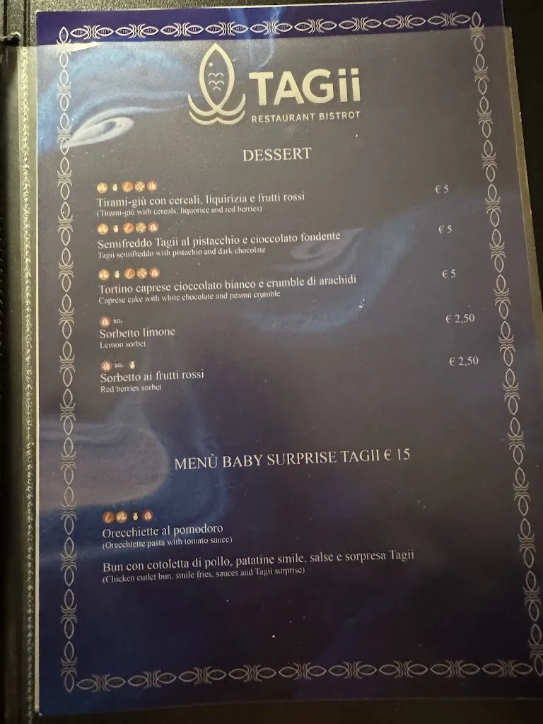 Menu_TAGii - Restaurant Bistrot Sea Experience_Provincia di Taranto_image_2