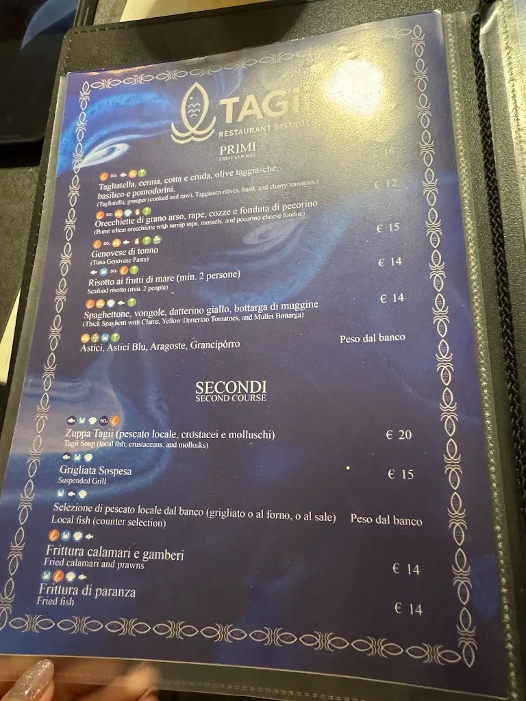 Menu_TAGii - Restaurant Bistrot Sea Experience_Provincia di Taranto_image_4