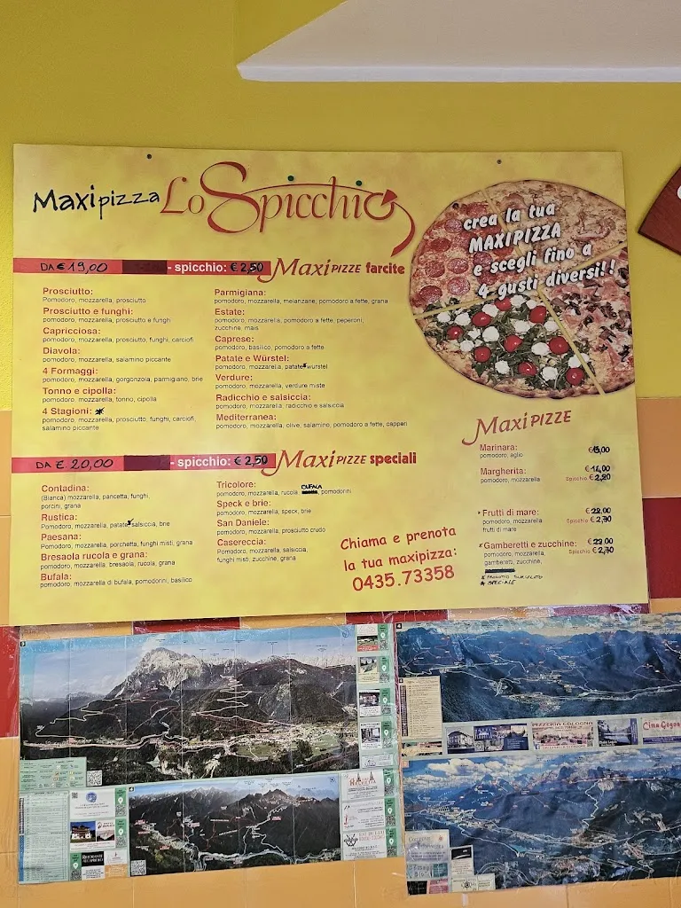 Menu_Maxipizza Lo Spicchio d'asporto di Fedon Annamaria e De Michiel Ezio_Pieve di Cadore_image_3