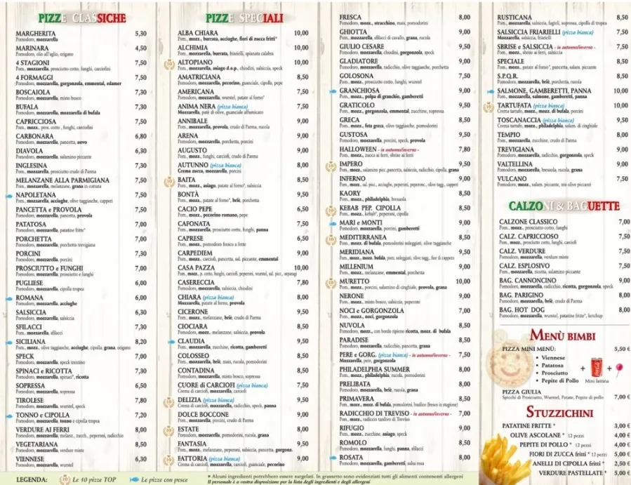 Menu_Pizzeria Il Muretto Snc di Gottardello Rudy & C. - Fraz.Pionca_Pionca_image_1