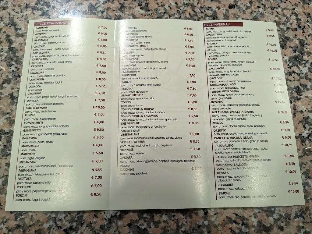 Menu_Pizzeria San Marco_Piazzola sul Brenta_immagine_3