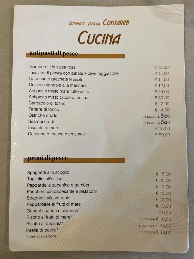 Karin S._Contarini Ristorante Pizzeria Specialità Pesce_Piazzola sul Brenta_review