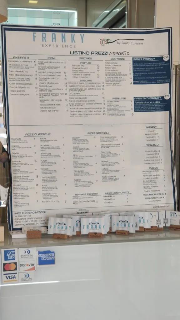 Menu_Franky Experience by Santa Caterina Taranto_Provincia di Taranto_image_3