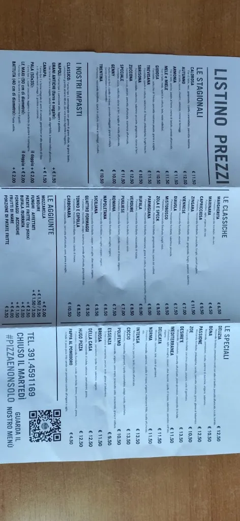 Luke Luke_Hugo Pizza_Piazzola sul Brenta_Bewertung