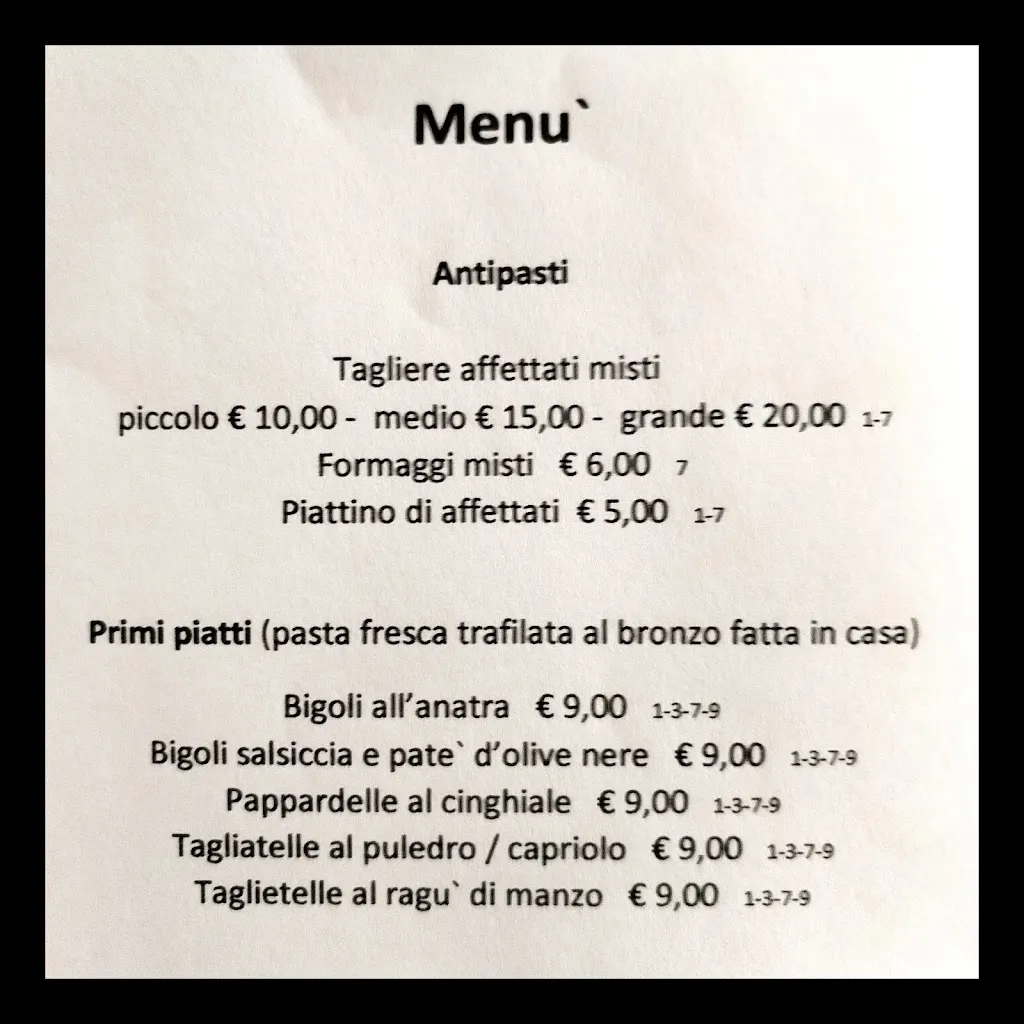 Menu_Ristorante Lago al Boschetto Carpfishing_Piombino Dese_immagine_1