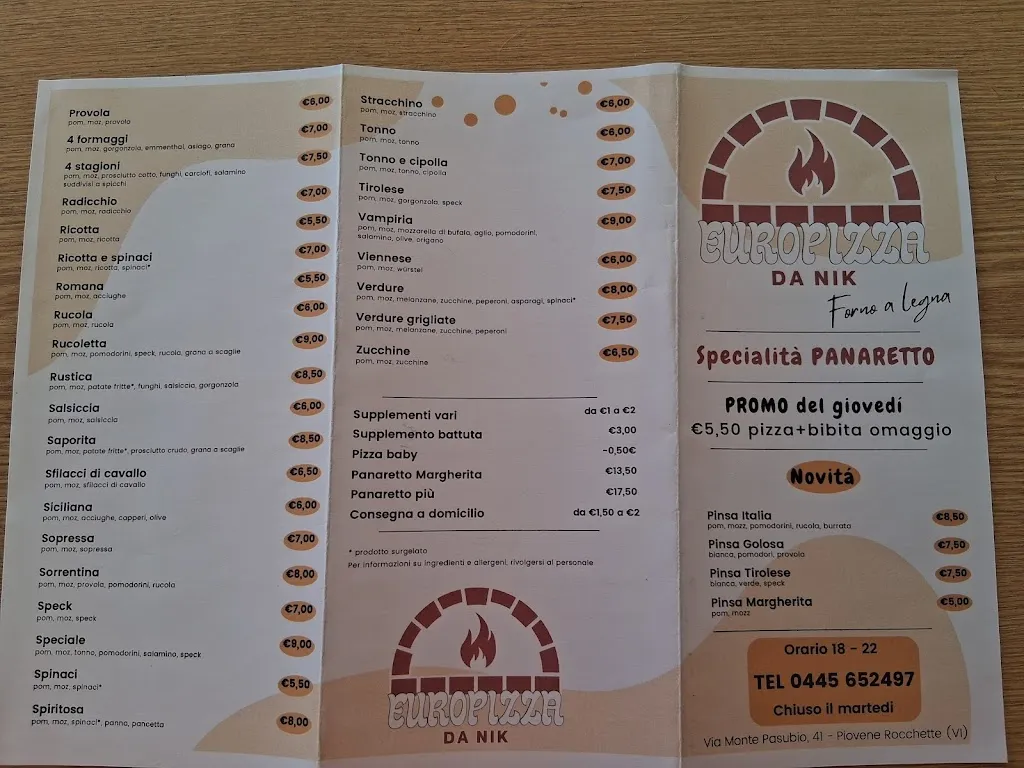 Menu_Europizza di Nicholas Martini_Piovene Rocchette_image_2