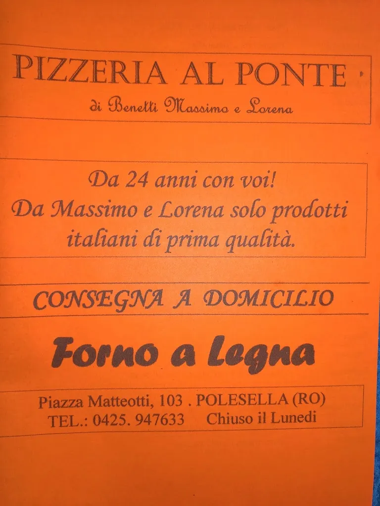 Menu_Pizzeria Al Ponte_Polesella_image_2