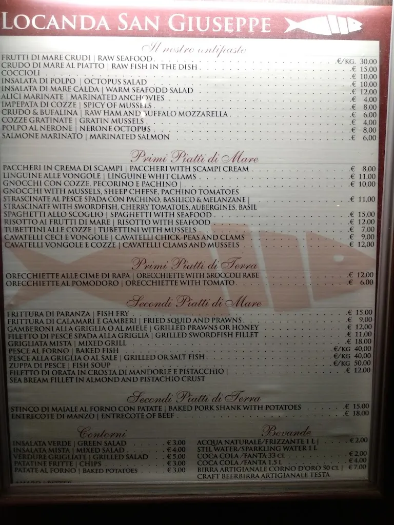 Menu_Locanda San Giuseppe_Provincia di Taranto_image_3