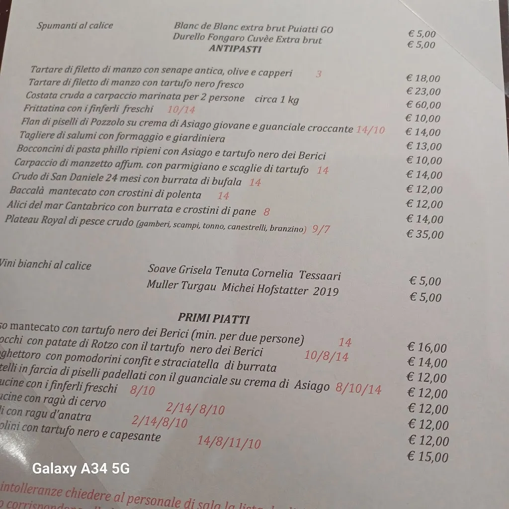 Menu_Antica Trattoria Al Sole - Ristorante Colli Berici_Ponte di Nanto_image_4