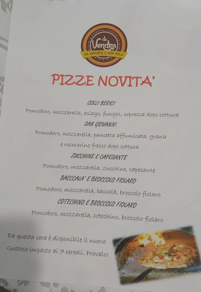 Menu_Da Vendra Pizzeria e Cucina Castegnero_Ponte di Castegnero_image_1
