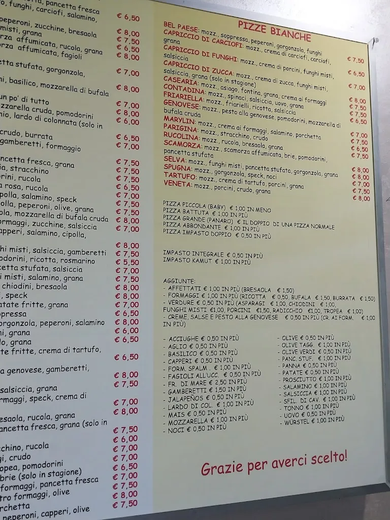 Menu_Pizzeria Peter Pan Di Sala Lorenzo_Ponte di Castegnero_image_4