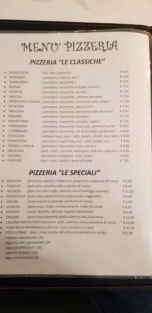 Menu_Pizzeria ristorante Da Lucio Turolla_Pontecchio Polesine_image_4
