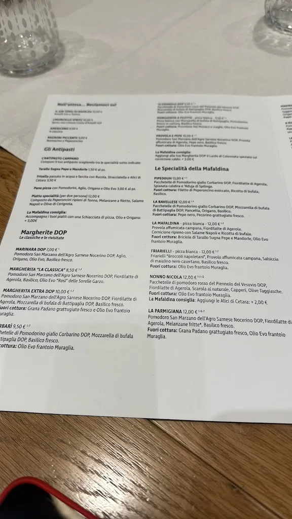 Menu_La Mafaldina Ponte San Nicolò_Ponte San Nicolò_image_3
