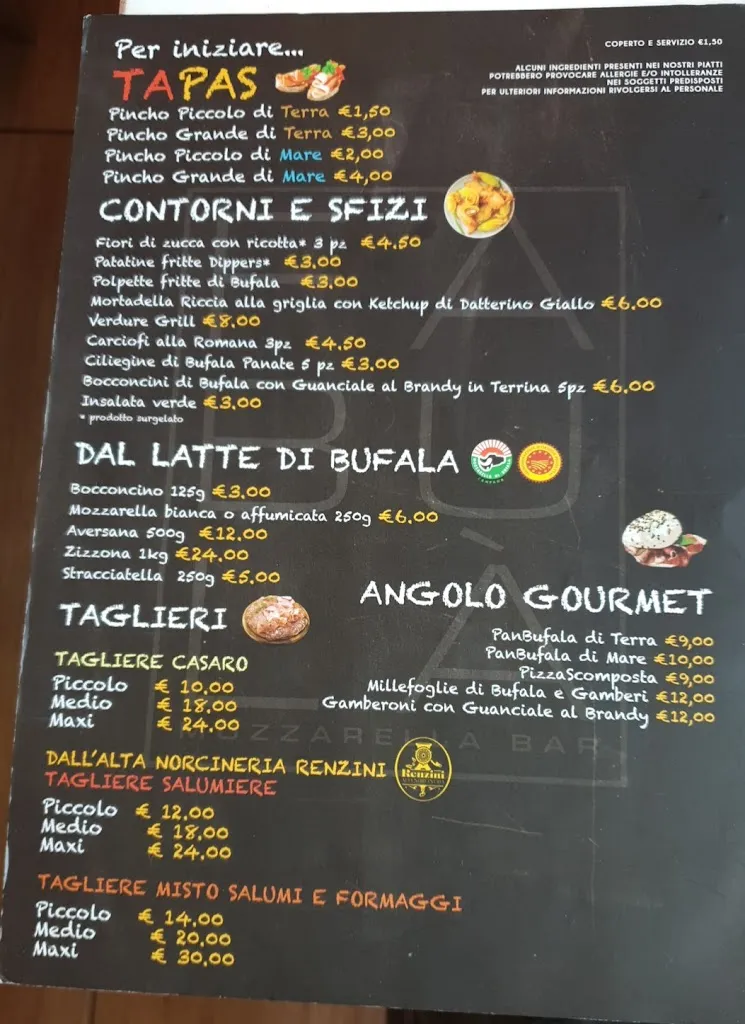 Menu_Fabulà Mozzarella Restaurant_Provincia di Taranto_immagine_1