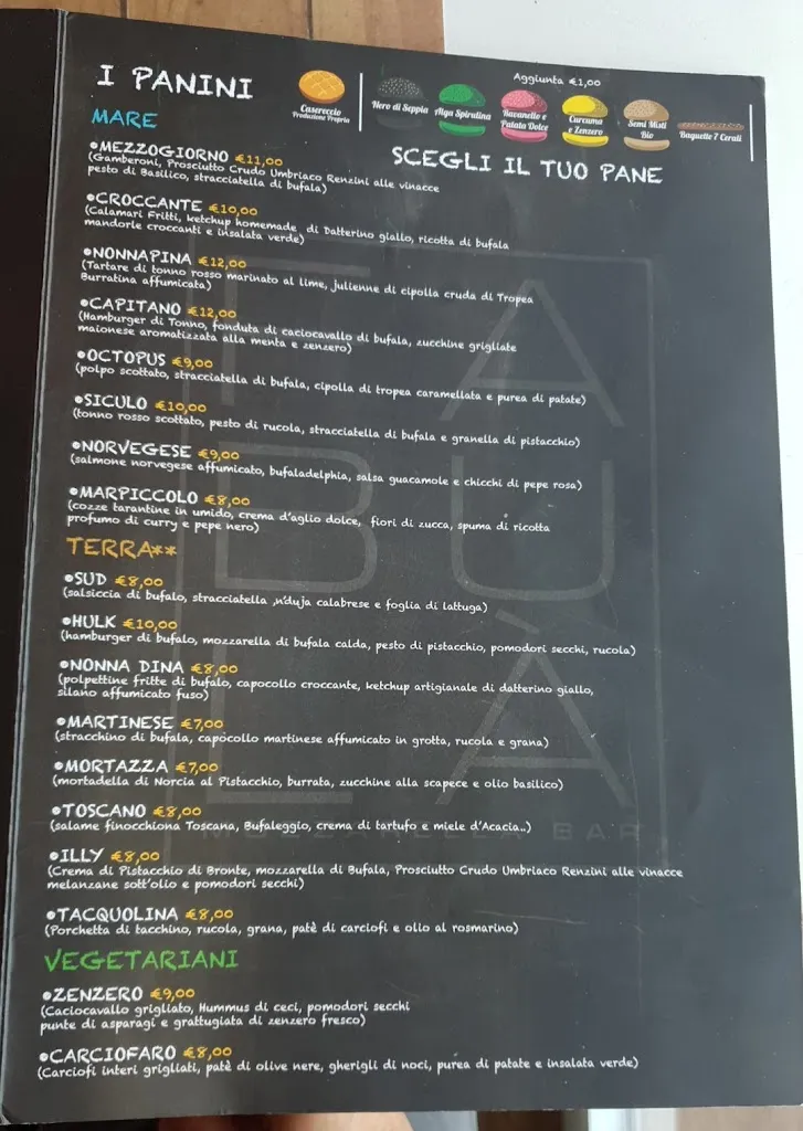 Menu_Fabulà Mozzarella Restaurant_Provincia di Taranto_immagine_2