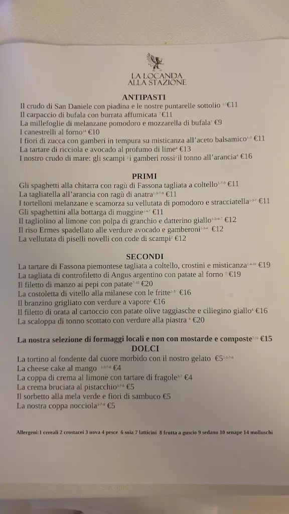 Menu_La Locanda alla Stazione_Ponte nelle Alpi_image_1