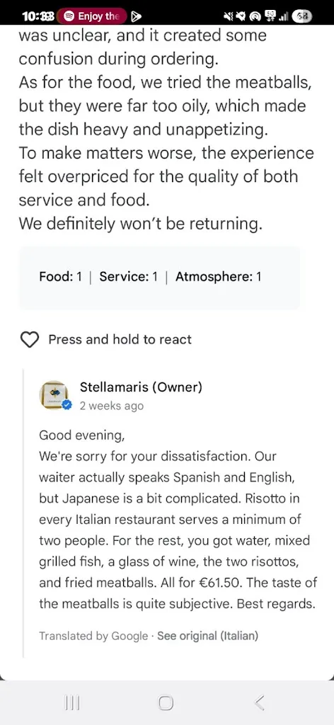 Débora Kawakami_Stellamaris_Provincia di Taranto_review