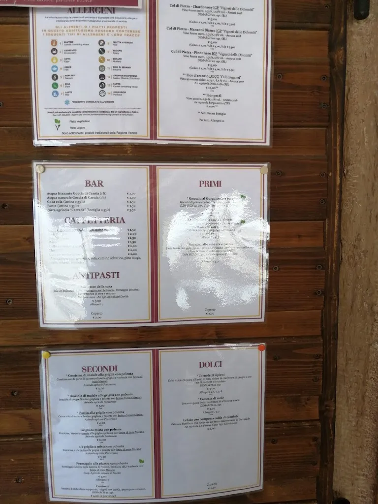 Menu_Agriturismo Cornolade_Ponte nelle Alpi_image_4