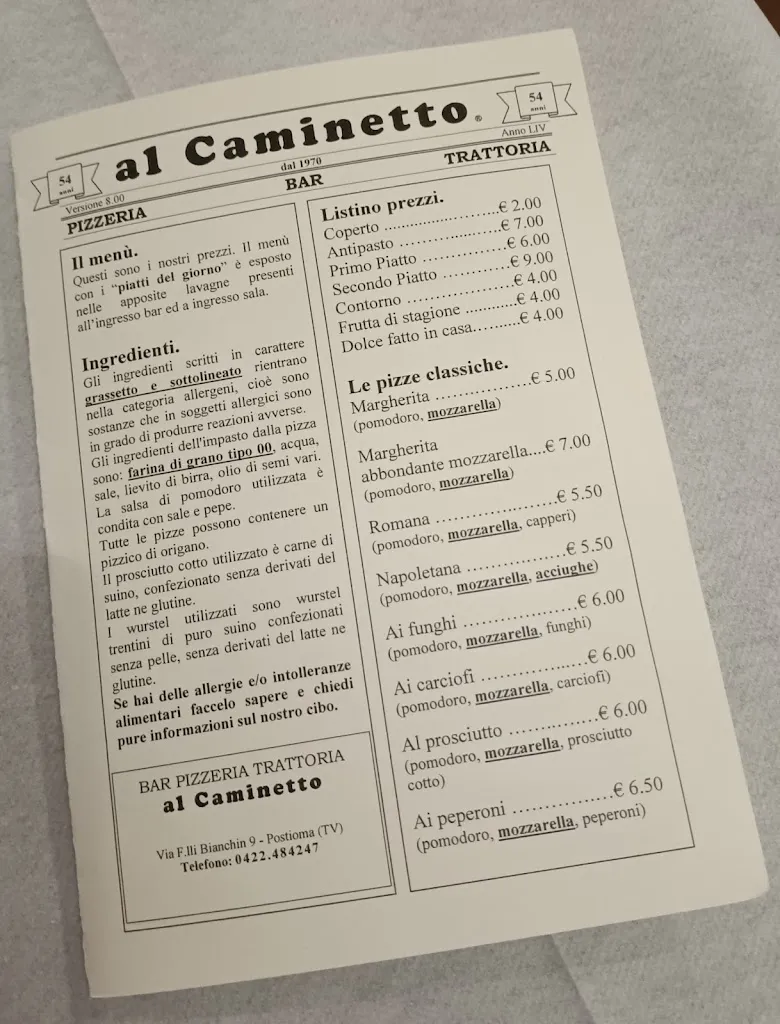 Menu_Al Caminetto Postioma - Pizzeria Trattoria_Postioma_image_2