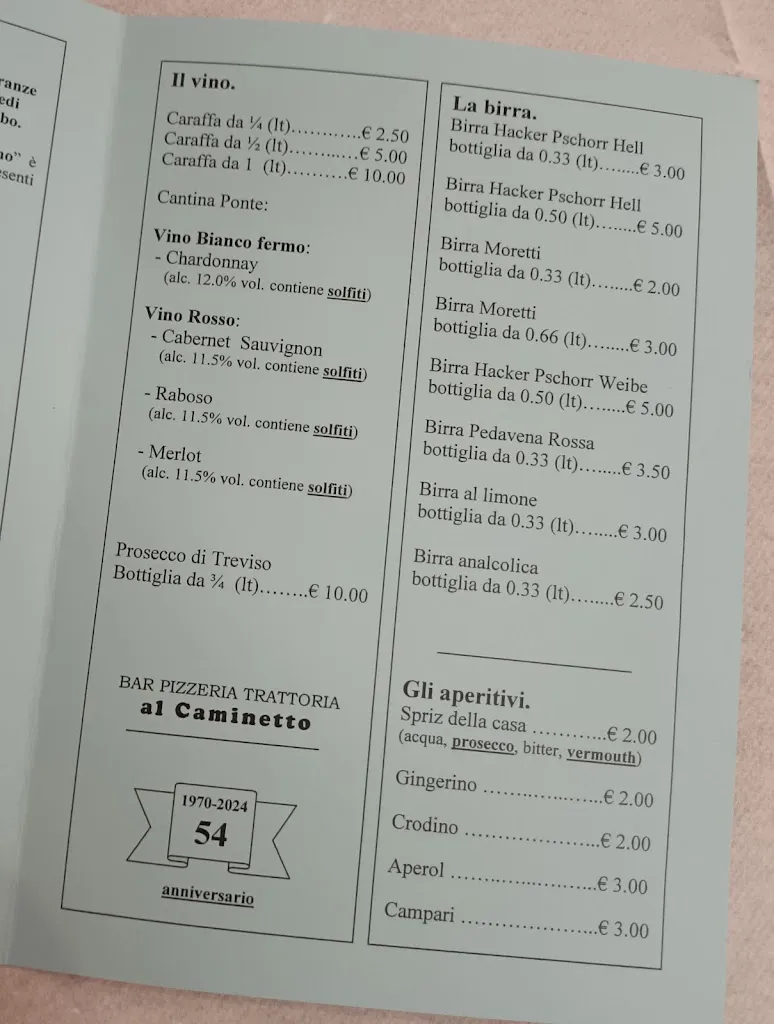 Menu_Al Caminetto Postioma - Pizzeria Trattoria_Postioma_image_3