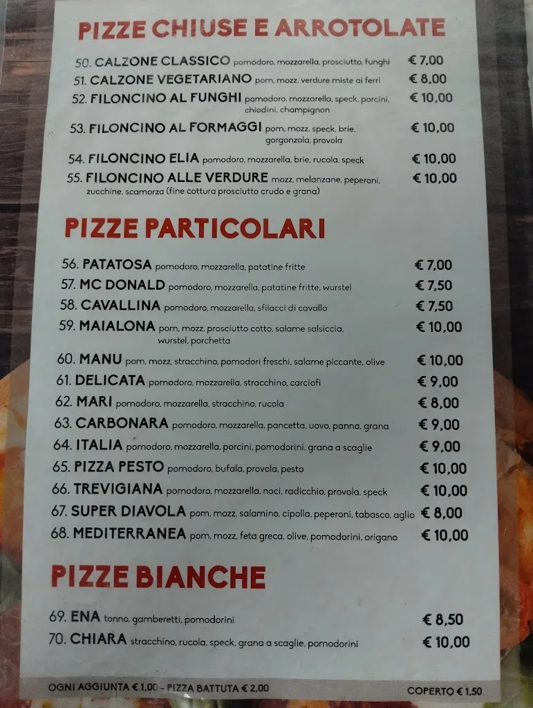 Menu_Pizzeria Dae Tose_Preganziol_image_1
