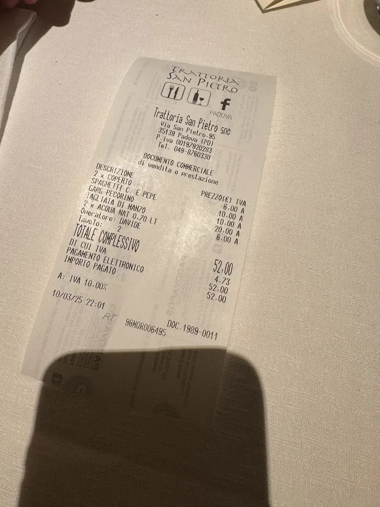 Alexandre CV_Trattoria San Pietro_Provincia di Padova_review